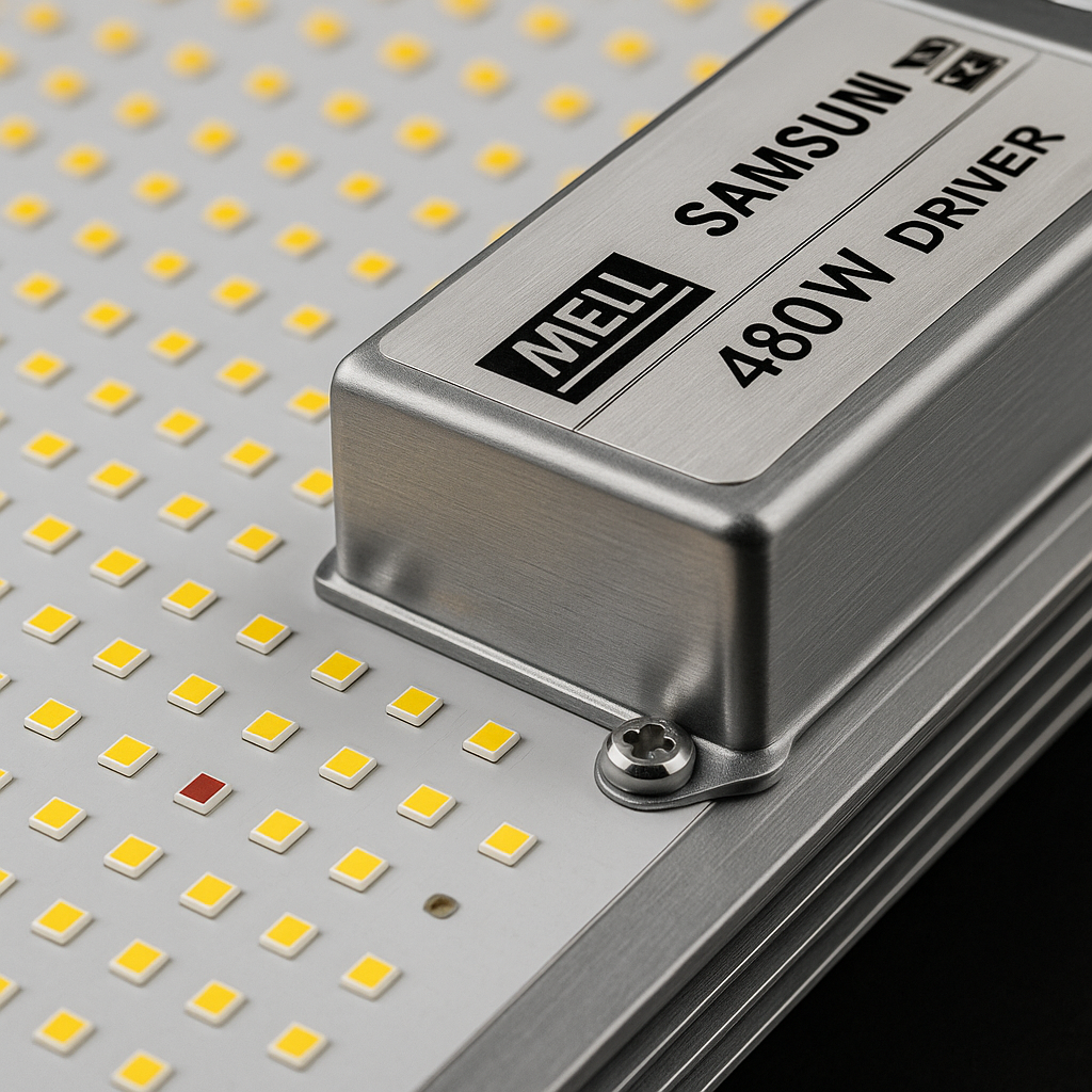 LED Grow Light 480W – Samsung Diodes + Meanwell Driver