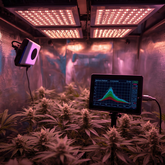 Spectrum Analyzer for Grow Lights