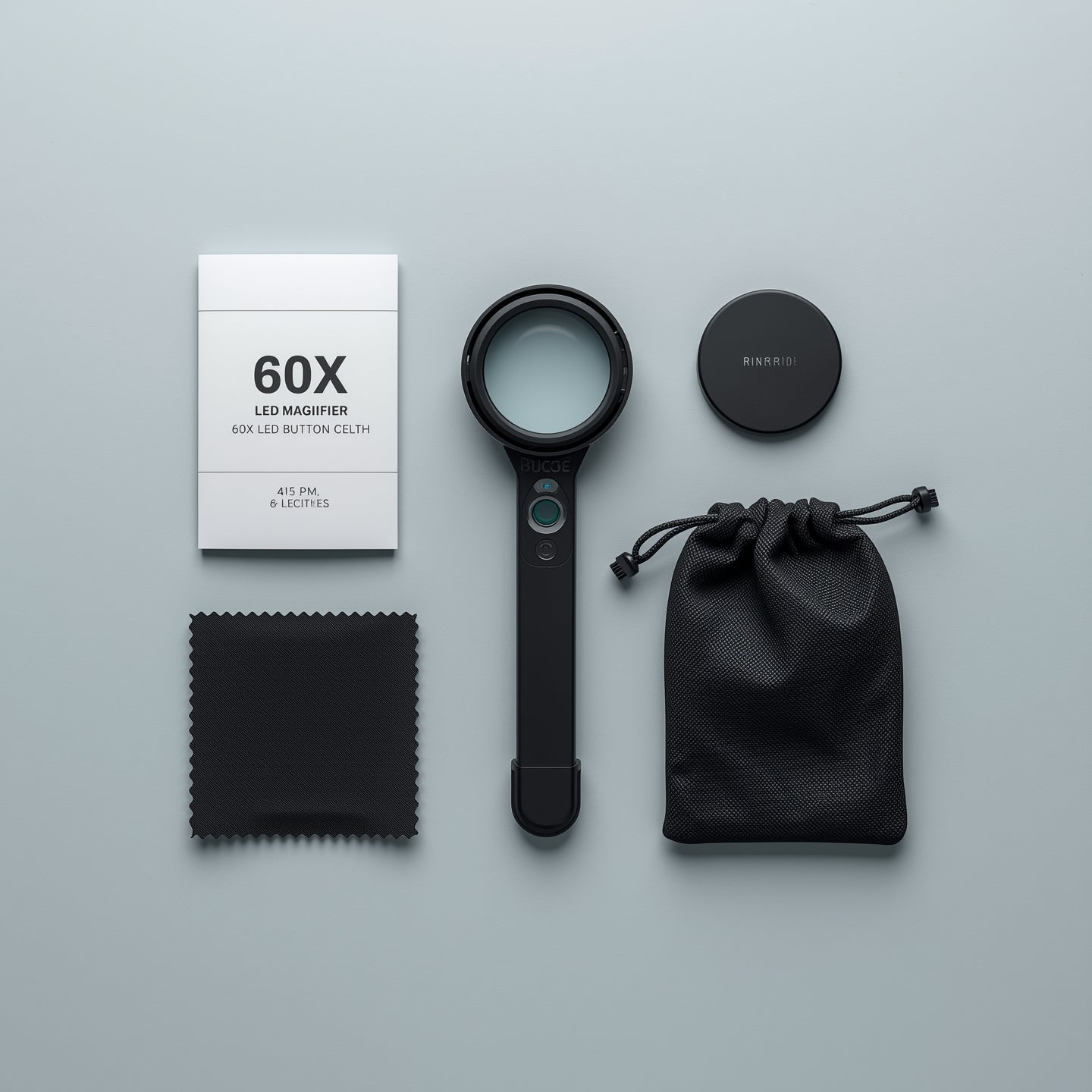 Precision Loupe – 60X LED Magnifier for Cannabis Inspection