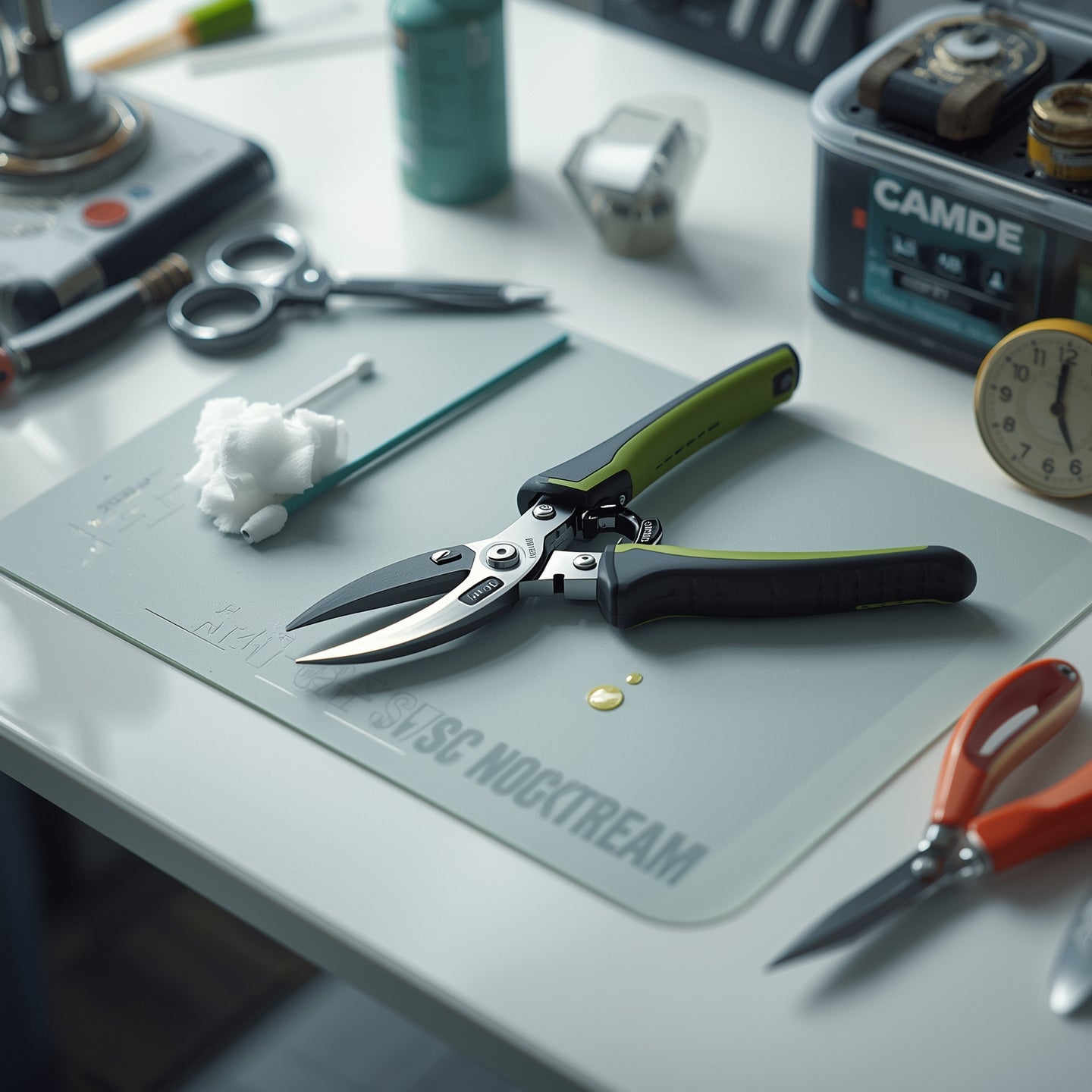 Pruning Shears with Detachable Loupe – Precision Cannabis Trimming