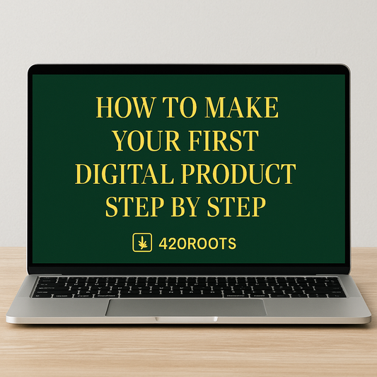 How to Make Your First Digital Product – Step by Step
