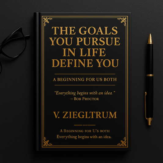 The Goals You Pursue in Life Define You – Premium Self-Improvement Guide (Hardcover + PDF)