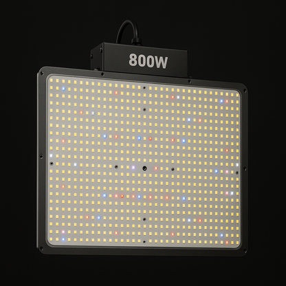 LED Grow Light 800W – Samsung LM301H + UV/IR, Foldable Bar
