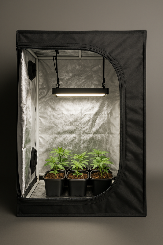 Propagation Tent 60×40×60 cm – Lightproof Mylar Clone Dome
