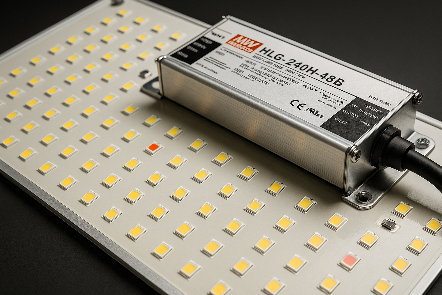 LED Grow Light 240W – Quantum Board, Full Spectrum