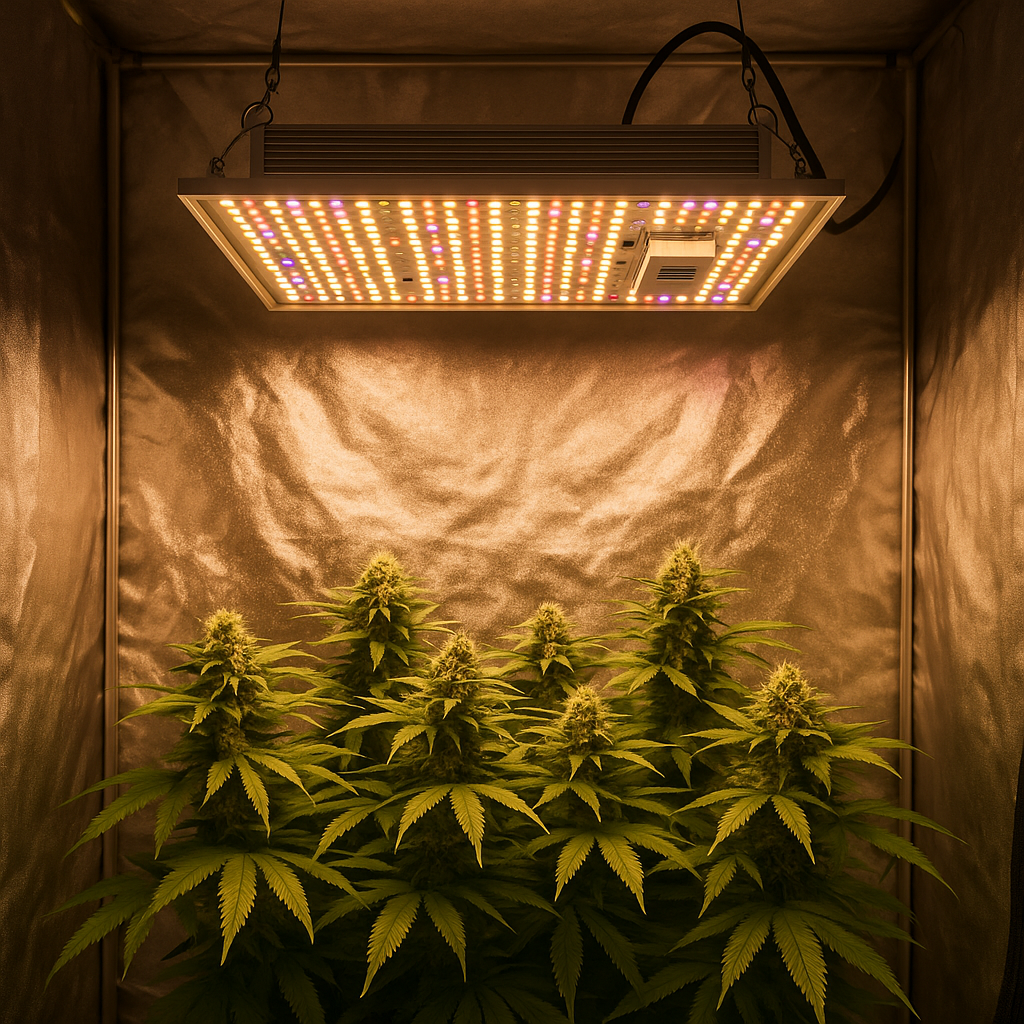 LED Grow Light 800W – Samsung LM301H + UV/IR, Foldable Bar