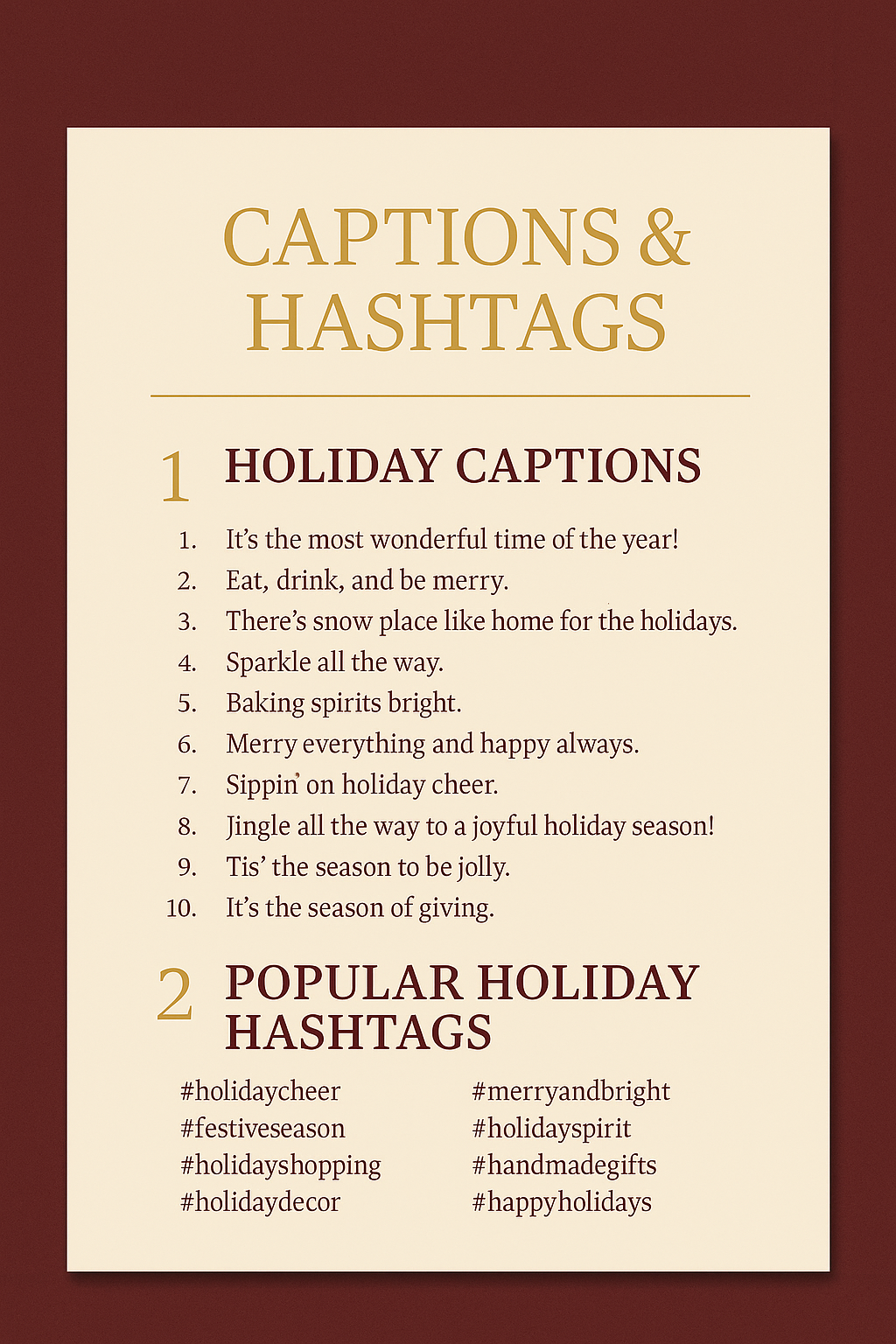 Luxury Christmas Content Creator Kit – 120 AI Prompts, 20 Canva Templates & 200 Captions