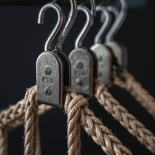 Rope Ratchet Hangers (Pair)