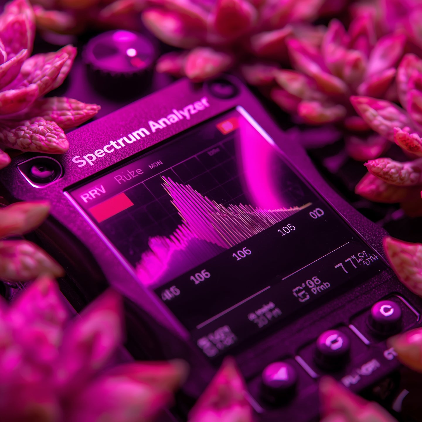 Spectrum Analyzer for Grow Lights