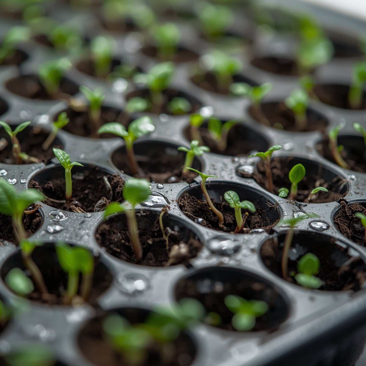 Seedling Starter Kit (Tray + Dome + Cubes)