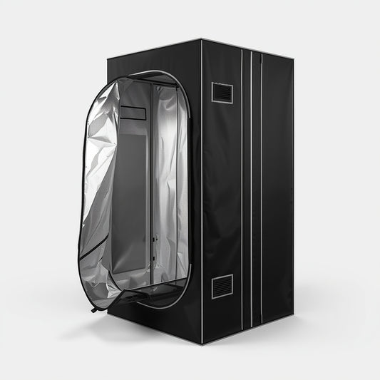 Propagation Tent 120×60×120 cm – Lightproof Mylar Veg/Clone
