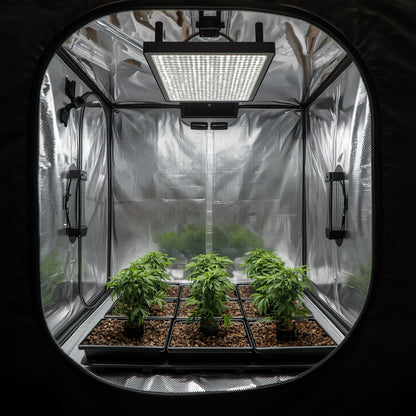 Propagation Tent 120×60×120 cm – Lightproof Mylar Veg/Clone