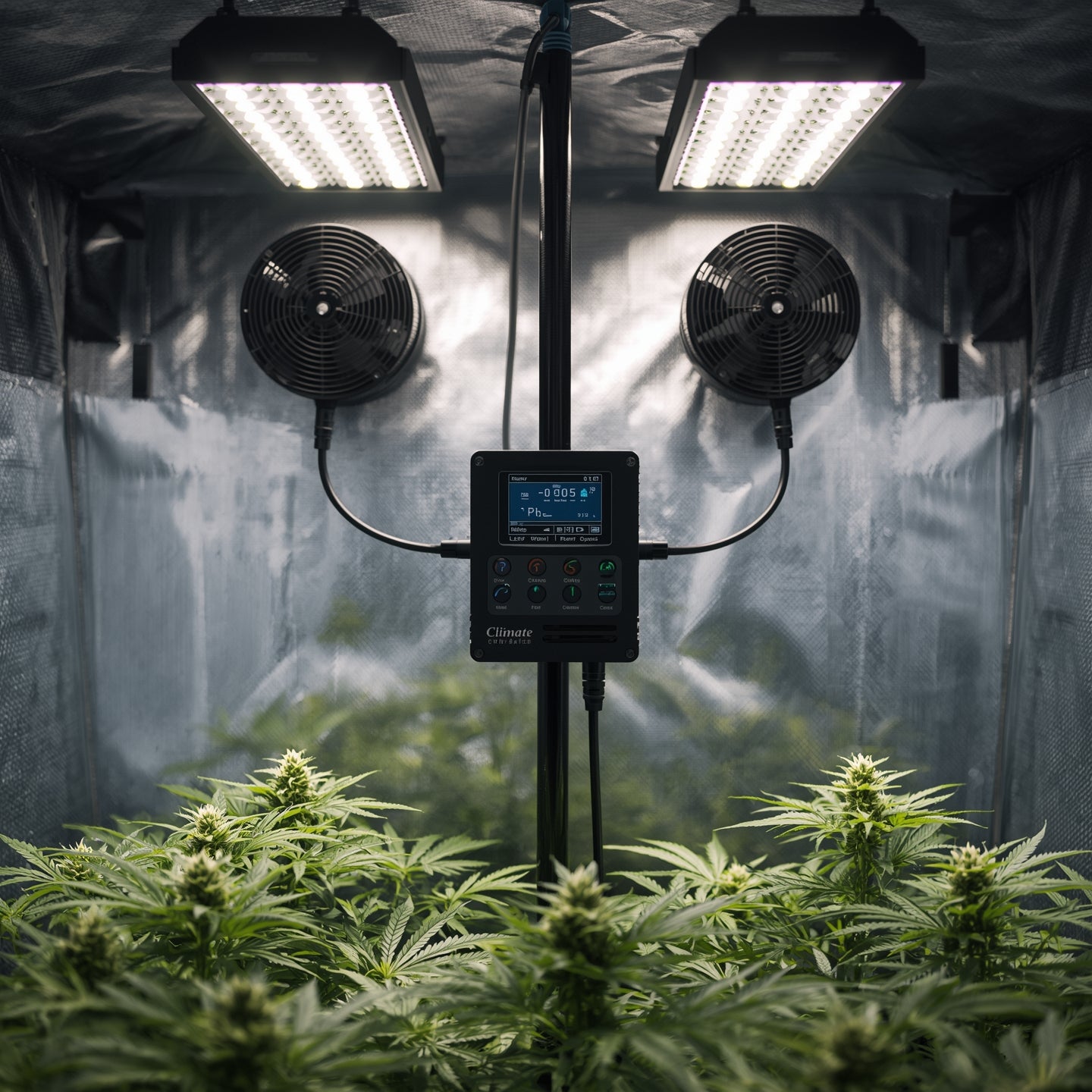 Climate Controller 100 mm (4″) Dual Fan – Temperature/RH Control