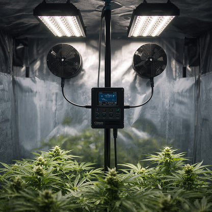 Climate Controller 100 mm (4″) Dual Fan – Temperature/RH Control