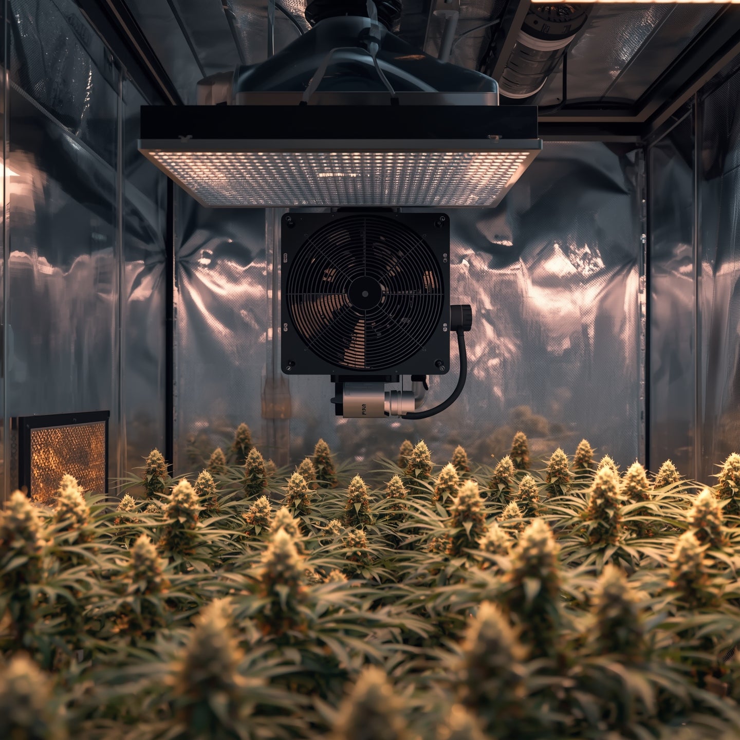 Carbon Filter 250 mm (10″) – Odor Control for Grow Tents (Black)