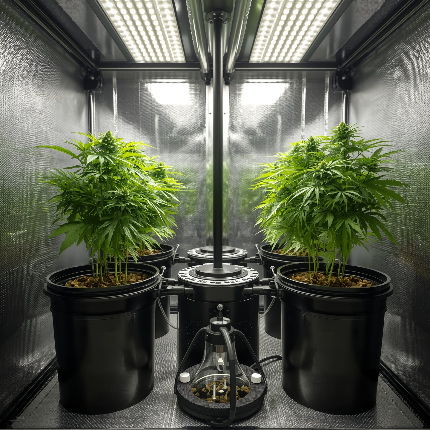 Hydroponic Bucket System – 4 Buckets