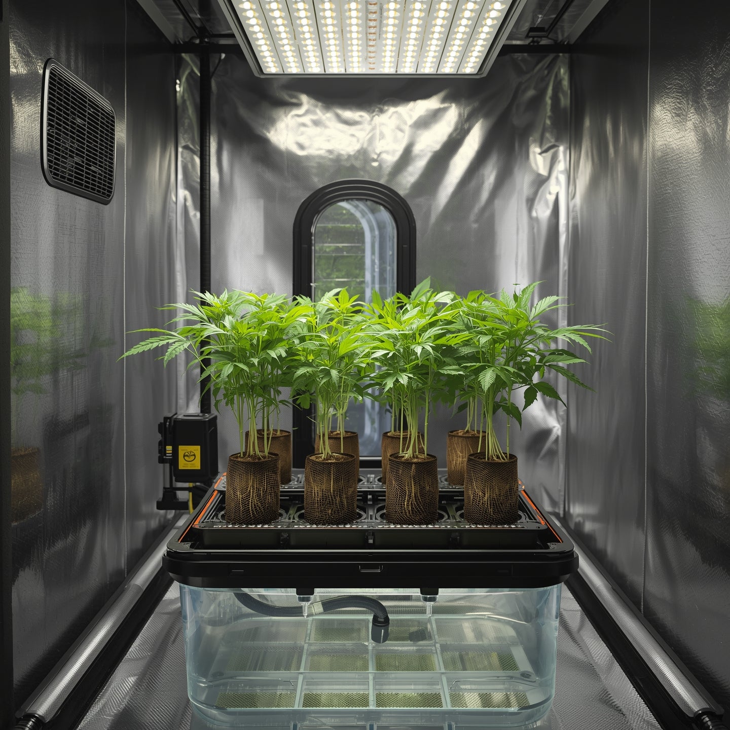 DWC Hydroponic Kit – 4 Plants