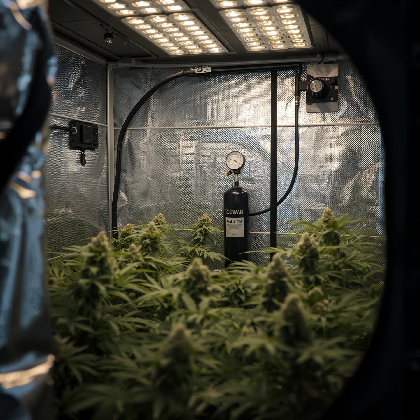 CO₂ Tank Kit with Regulator