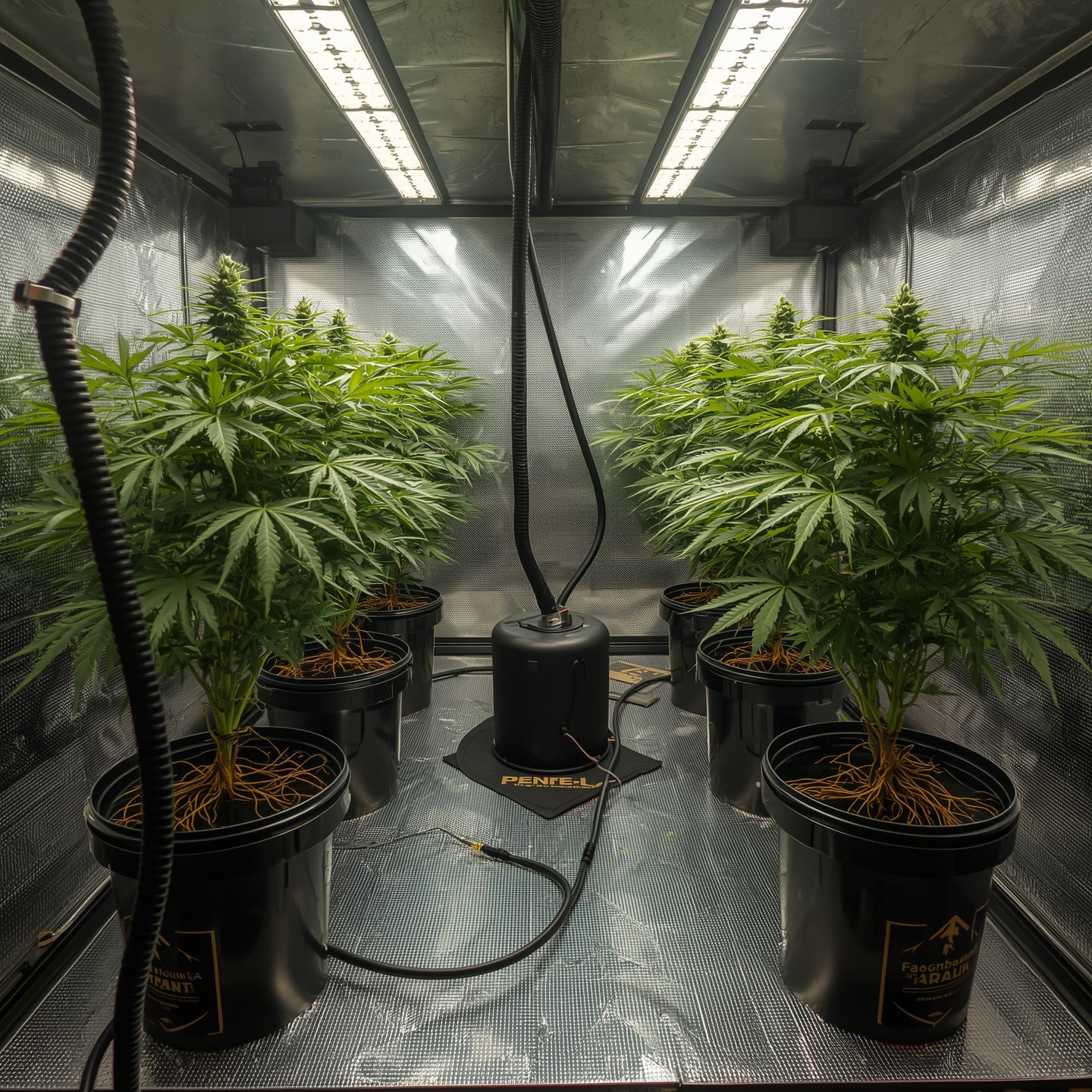 Hydroponic Bucket System – 8 Buckets