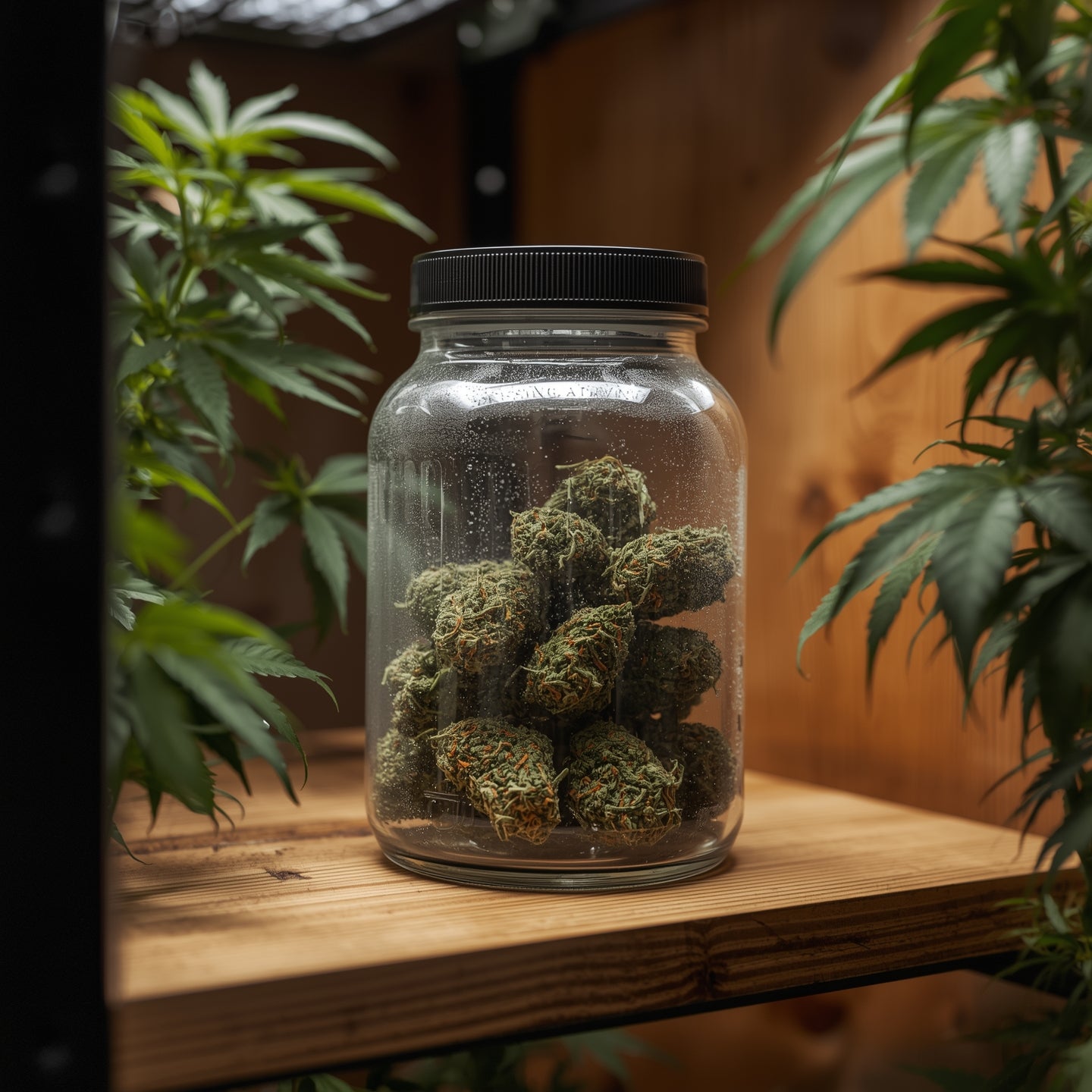 Glass Curing Jar 0.5L