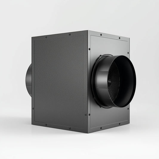 Carbon Filter 250 mm (10″) – Odor Control for Grow Tents (Black)