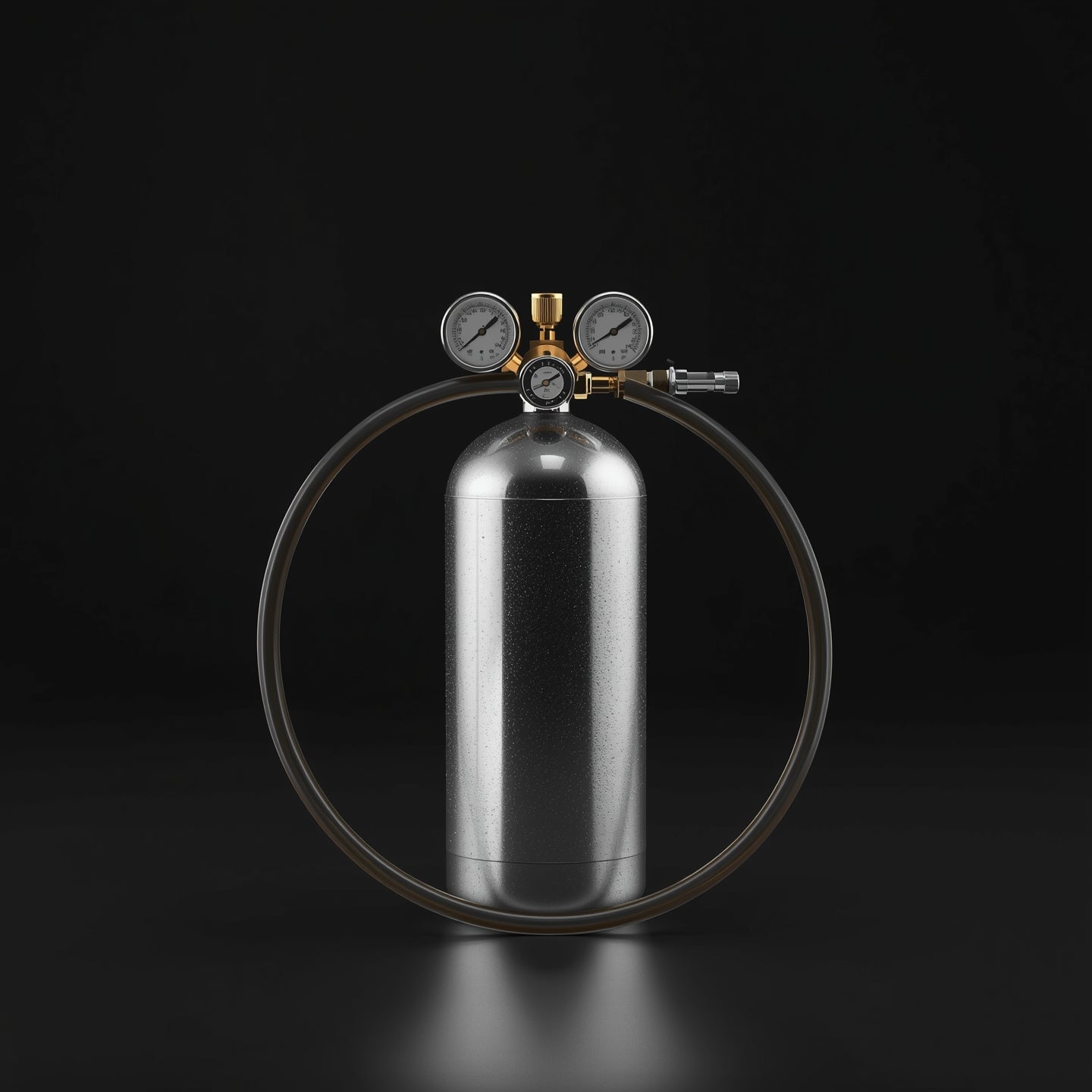 CO₂ Tank Kit with Regulator