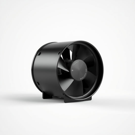 Inline Fan 100 mm (4″) – Speed-Controlled Duct Fan (EU)
