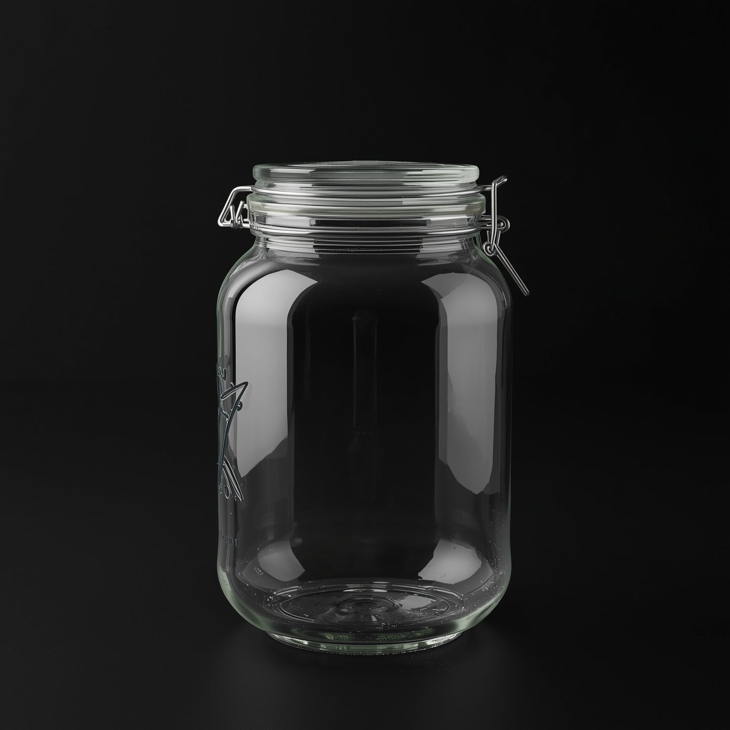 Glass Curing Jar 1L