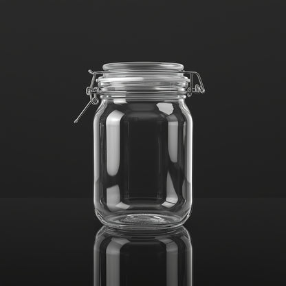 Glass Curing Jar 0.5L