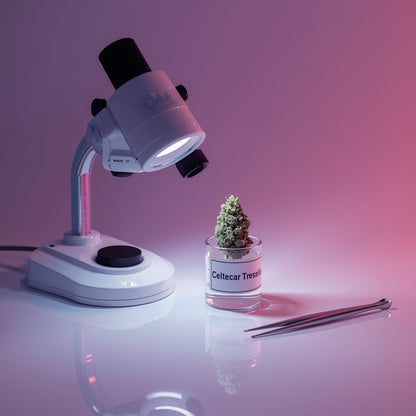 Precision Loupe – 60X LED Magnifier for Cannabis Inspection