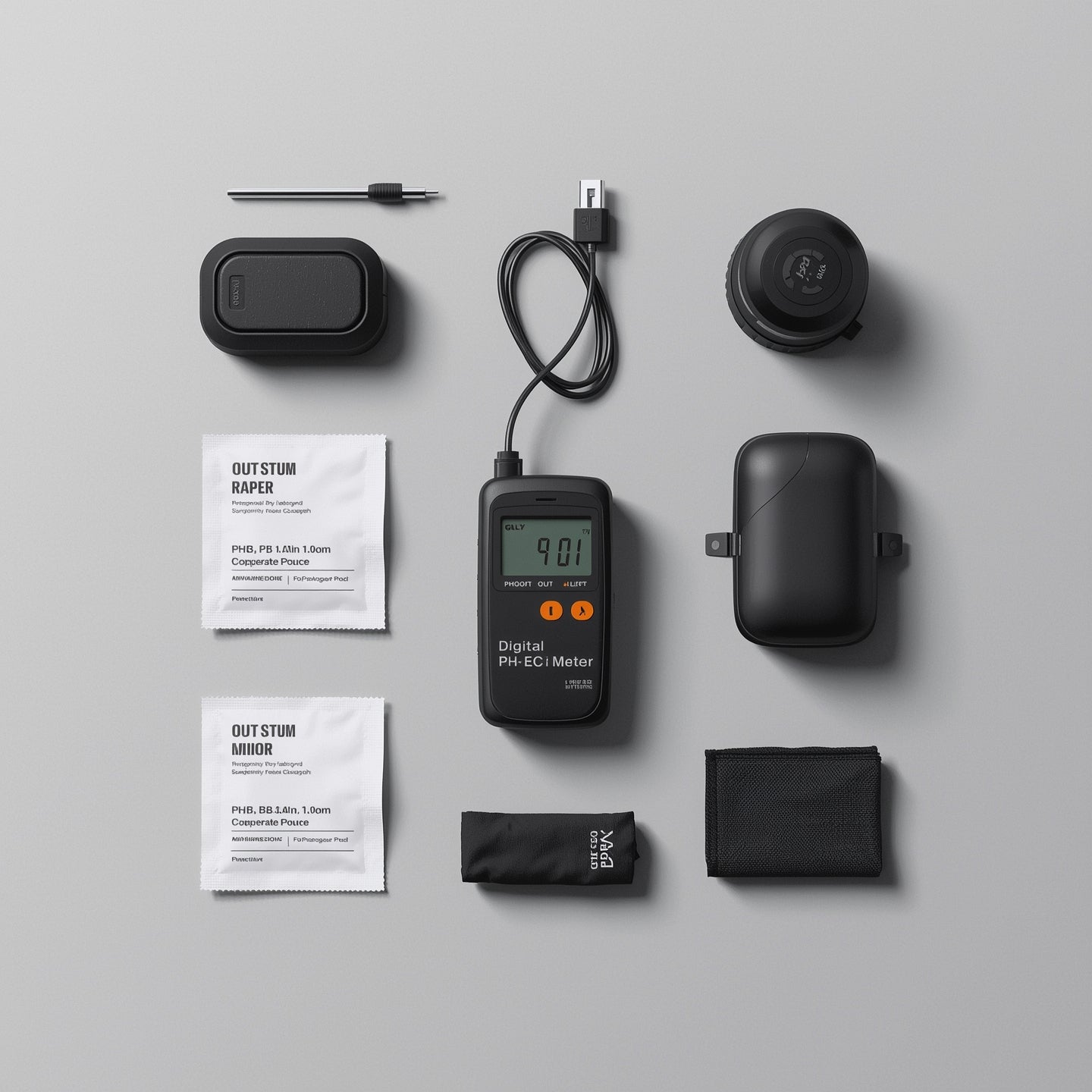 Digital pH & EC Meter – 2-in-1 Tester for Cannabis Cultivation