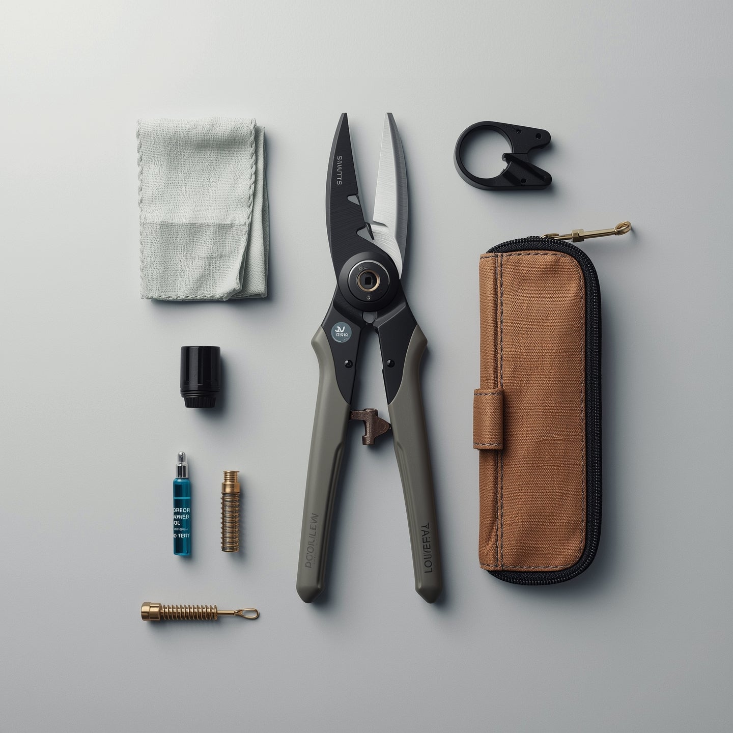 Pruning Shears with Detachable Loupe – Precision Cannabis Trimming