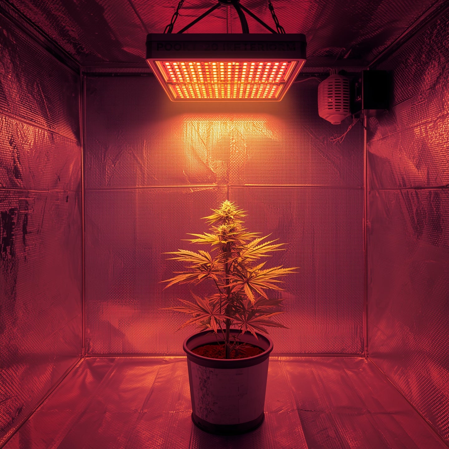 LED Grow Light – 100W Full Spectrum for Indoor Cannabis