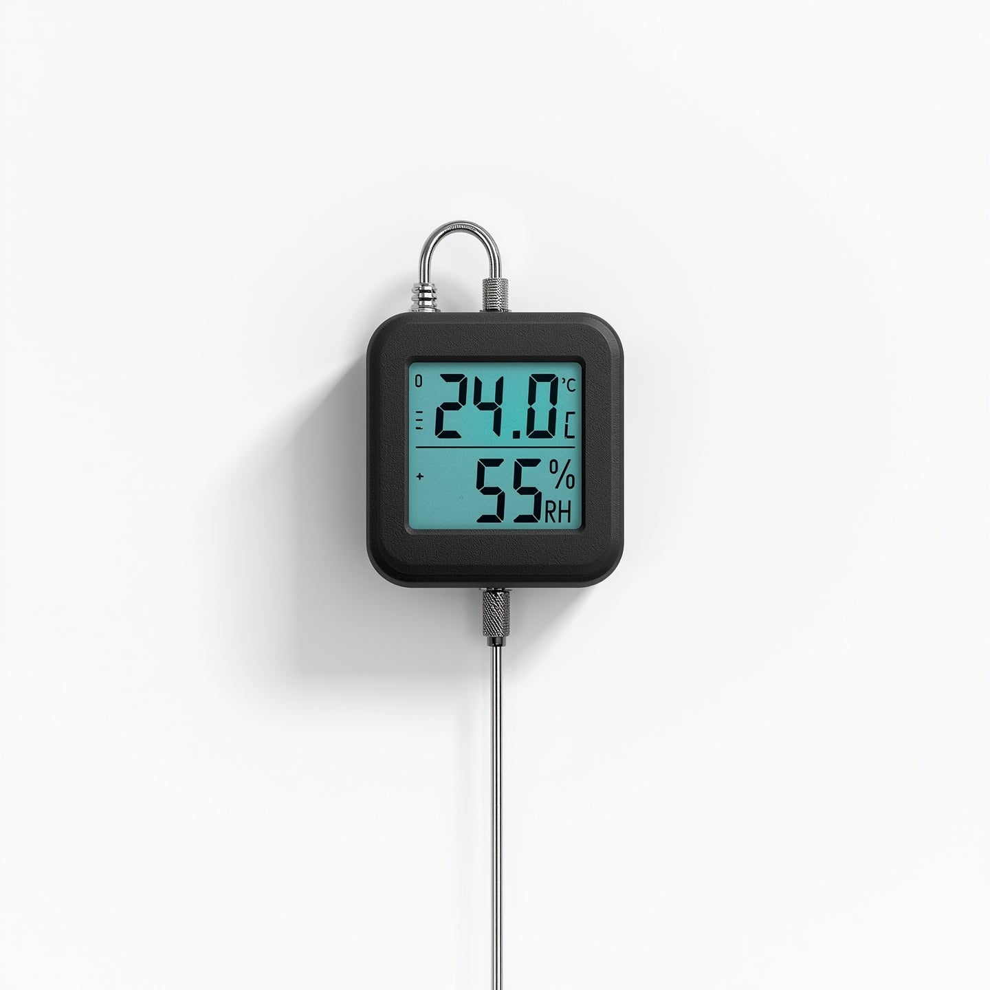 Mini Hygro-Thermometer with Probe – Cannabis Grow Room Monitor