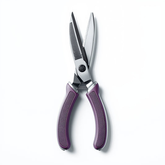Curved Trimming Scissors – Stainless Steel Precision Shears