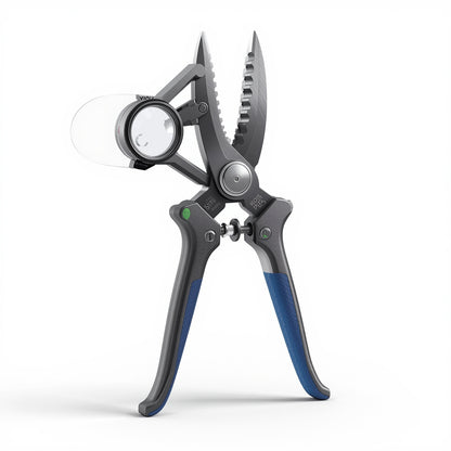Pruning Shears with Detachable Loupe – Precision Cannabis Trimming