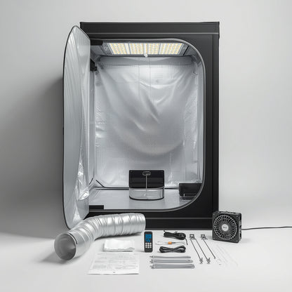 Grow Tent Kit 150×150×200 – Pro Bundle with Accessories