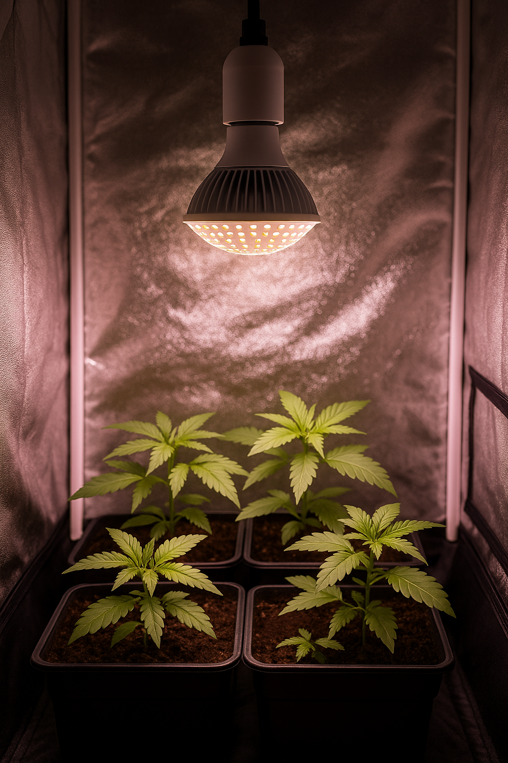 LED Grow Light Bulb E27 – 60W Full Spectrum