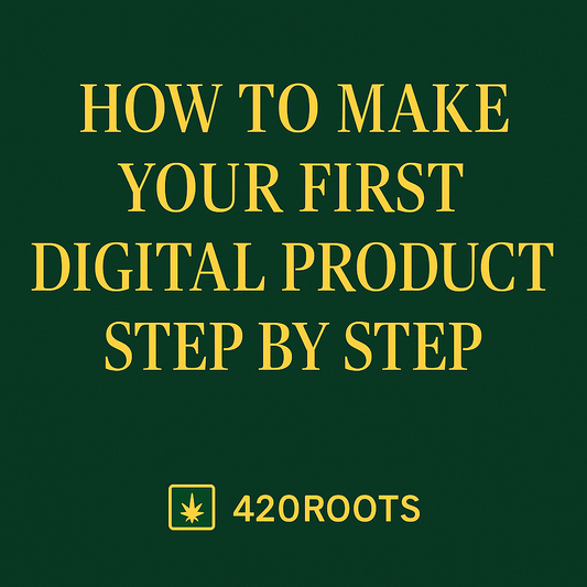 How to Make Your First Digital Product – Step by Step