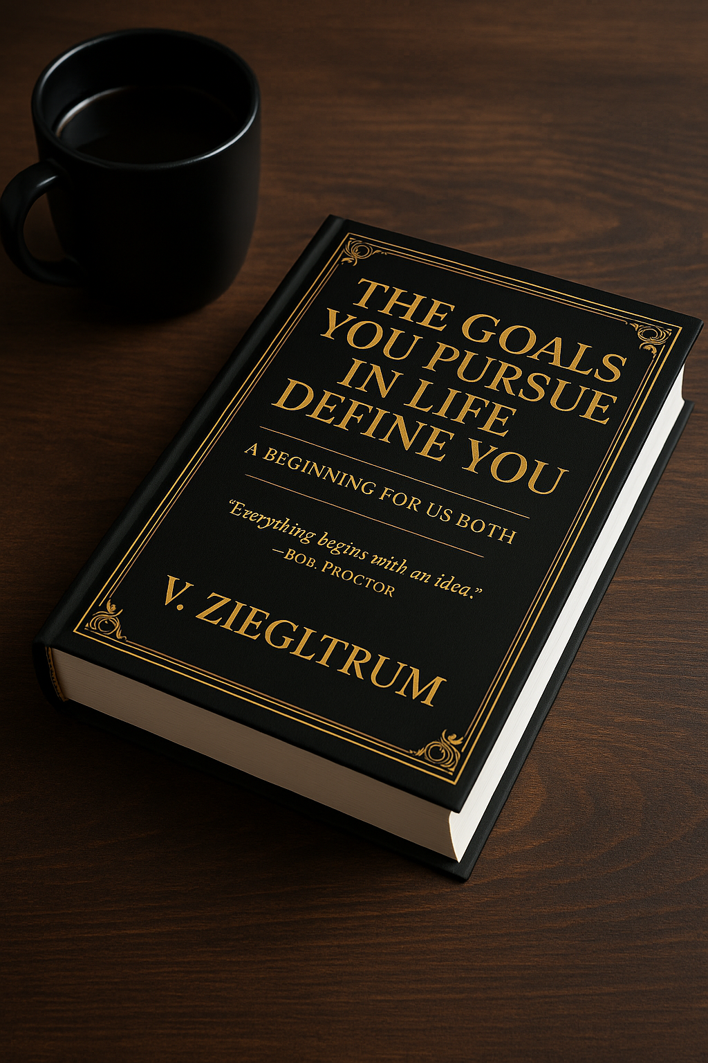 The Goals You Pursue in Life Define You – Premium Self-Improvement Guide (Hardcover + PDF)