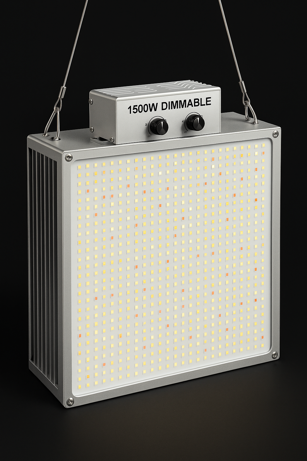 LED Grow Light 1500W – Dimmable Panel, Full Spectrum