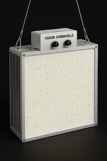 LED Grow Light 1500W – Dimmable Panel, Full Spectrum