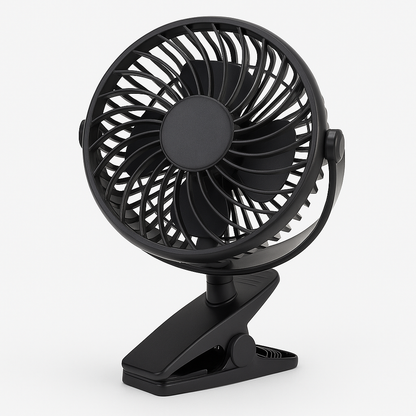 Clip-On Fan – 6-Inch Oscillating for Grow Tents